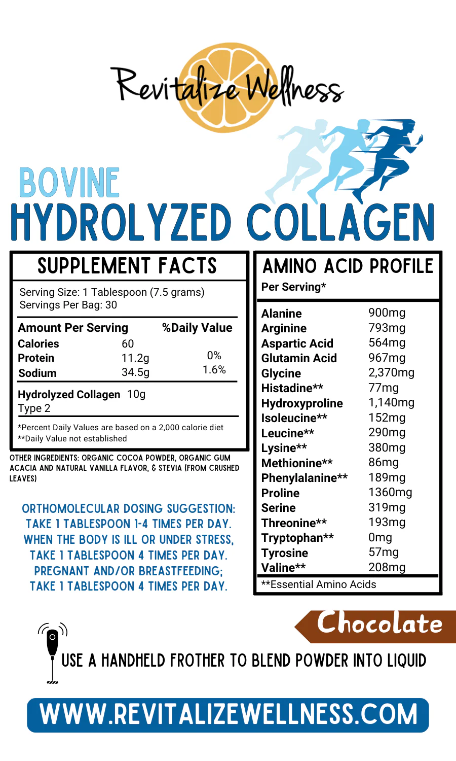 Hydrolyzed Grass-fed Collagen Powder - Image 2