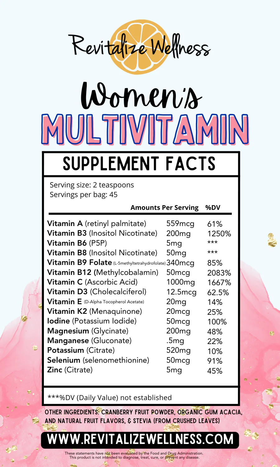 Women’s Defense Multivitamin Powder - Image 3