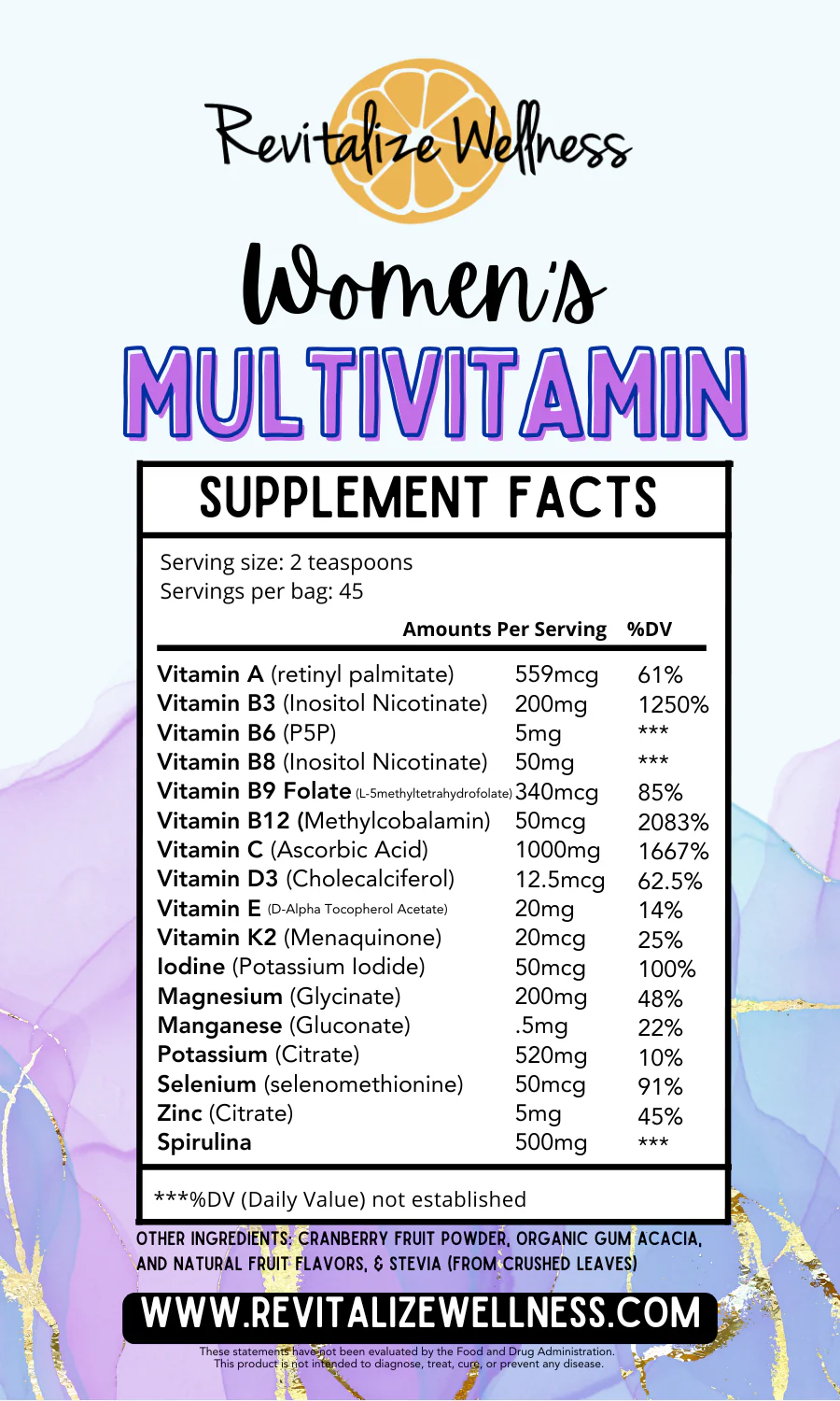 Women’s Defense Multivitamin Powder - Image 4
